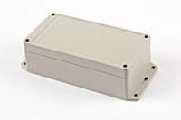 RP1175BF (RP Series Enclosures - Ritec) - Light Grey / Opaque Lid - 165mm x 85mm x 55mm - ABS Plastic - IP65