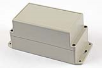 RP1185BF (RP Series Enclosures - Ritec) - Light Grey / Opaque Lid - 165mm x 85mm x 85mm - ABS Plastic - IP65