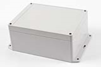 RP1240BF (RP Series Enclosures - Ritec) - Off-White / Opaque Lid - 165mm x 125mm x 75mm - Polycarbonate - IP65