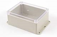 RP1245BFC (RP Series Enclosures - Ritec) - Light Grey / Clear Lid - 165mm x 125mm x 75mm - ABS Plastic - IP65