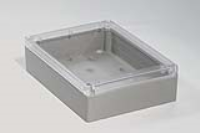 RP1455C (RP Series Enclosures - Ritec) - Light Grey / Clear Lid - 220mm x 165mm x 60mm - ABS Plastic - IP65