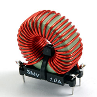 SMV10 (SMV Series PCB Mounted Differential Mode Chokes - Roxburgh EMC Components)