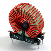 SMV20 (SMV Series PCB Mounted Differential Mode Chokes - Roxburgh EMC Components)