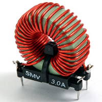 SMV30 (SMV Series PCB Mounted Differential Mode Chokes - Roxburgh EMC Components)