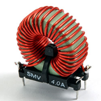 SMV40 (SMV Series PCB Mounted Differential Mode Chokes - Roxburgh EMC Components)