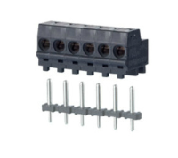 SP14502HBPC (2 Pole horizontal spring PCB terminal block 5mm pitch 16A 250V - Hylec APL Electrical Components)