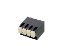 SR21302HBPC (2 Pole horizontal spring PCB terminal block 3.5mm pitch 17.5A 130V - Hylec APL Electrical Components)