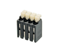 SR21302VBPC (2 Pole vertical spring PCB terminal block 3.5mm pitch 17.5A 130V - Hylec APL Electrical Components)