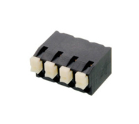 SR21502HBPC (2 Pole horizontal spring PCB terminal block 5mm pitch 17.5A 250V - Hylec APL Electrical Components)