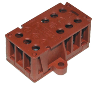 THB.029.A1A (3+3 Pole TeeBlock standard terminal 32A 450V - Hylec APL Electrical Components)