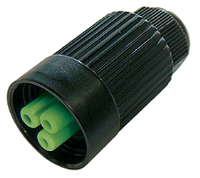 THB.384.B1A.Z (TeePlug Powersocket 3 pole Screw terminal 7mm to 12mm cable diameter, 4 mm max conductor size IP66-68 17.5A 450V 1 cable entry, assembled - Hylec APL Electrical Components)