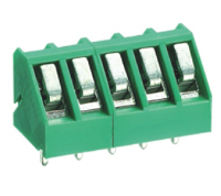 TL204-11KS (11 Pole Screw Rising Clamp Wave - through hole 45 degree 5mm pitch 16A 250V - Hylec APL Electrical Components)