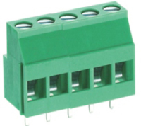 TL212V-10PGS (10 Pole Screw Rising Clamp Wave - through hole Vertical 5mm pitch 20A 300V - Hylec APL Electrical Components)