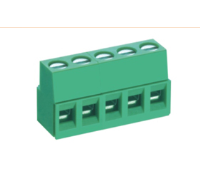 TL214R-05PGS (5 Pole Screw Rising Clamp Horizontal 5mm pitch 20A(UL) 300V(UL) - Hylec APL Electrical Components)