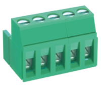 TL218R-15PGS (15 Pole Screw Rising Clamp Horizontal 5mm pitch 20A(UL) 300V(UL) - Hylec APL Electrical Components)