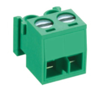 TL219-02PGS (2 Pole Screw Rising Clamp Vertical 5mm pitch 10A(UL) 300V(UL) - Hylec APL Electrical Components)