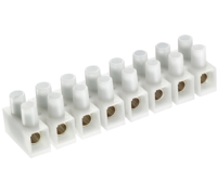 TLB-500-12P (12 Pole PA66 Pillar Terminal Block 76A 750V - Hylec APL Electrical Components)