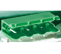 TLPH-400R-3P (3 Pole Right Angle PCB terminal block 7.5mm pitch 12A 300V - Hylec APL Electrical Components)
