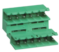 TLPHD-303R-10P (10 Pole Pluggable type Vertical Horizontal 5.08mm pitch 16A 300V - Hylec APL Electrical Components)