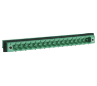 TLPHW-300R-0544-17P (17 Pole Pluggable type Horizontal 5.08mm pitch 15A 300V - Hylec APL Electrical Components)