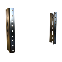 URR3U (URR Series Mounting Rack Rails - Hammond Manufacturing) - 3U 10-32 UNIVERSAL RACK RAIL