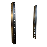 URR6U (URR Series Mounting Rack Rails - Hammond Manufacturing) - 6U 10-32 UNIVERSAL RACK RAIL