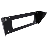 VPB192UBK (VPB Series Vertical Mounting Wall Rack - Hammond Manufacturing) - Heavy Duty Vertical Wall Bracket - 2U x 4.19 dp