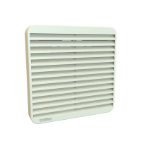 XPFA150CG (XPFA Series Filter Grills - Hammond) - Grey/Beige - 196mm x 196mm x 24mm - Flame Retardant ABS