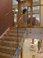 Cantilevered Glass Balustrade Systems
