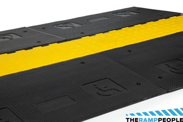 Rubber Wheelchair Ramp For Cable Protectors 3/5 Channels