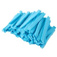 Hair Net Mop Caps Blue per pack 100