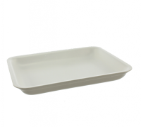 Poly Trays White SJ4 L318 x W235 x D25mm Per 250