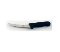 Boning Knife Curved 6" BLACK Handle The Smithfield