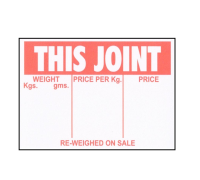 Display Cards / Tickets 'This Joint' (500 per box)