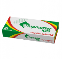Wrapmaster Cling Film Refill 305mm Pack 3 Rolls
