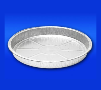 Foil Tray Flan 278? x 30mm Lanced Per Box 130