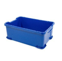 Stacking Tray 600x400x225mm BLUE 40ltr