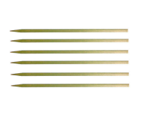 Skewers Flat Bamboo Hirakushi 210mm x 6.0mm per pack 1000