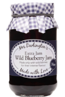 Mrs Darlingtons Wild Blueberry Jam 6x340g