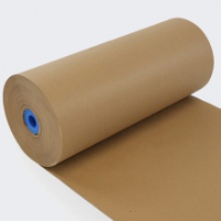 Pure Ribbed Kraft Paper On A Roll 500mm x 285m