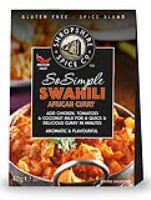 Swahili African Curry Cook-in Spice Blend 10x40g