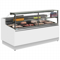 Display Serve Over Chiller Trimco Brabant 150 Flat Glass - Meat 1ph