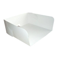 Swedish Cake Box White 6x6x2.5 Per 500
