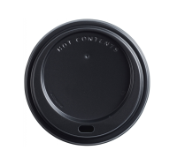 Coffee Cup Sip Lid Black for 10-20oz Cups Per 1000