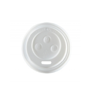 Coffee Cup Sip Lid White for 4oz Cups Per 1000