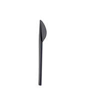 Disposable Black Plastic Knife Per 100