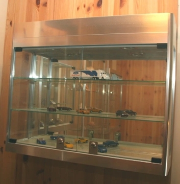 Top Collector Cabinets With Toughened Glass Shelves