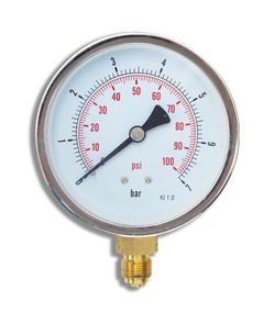 6SG: Pressure Gauge – General Purpose Small Gauges