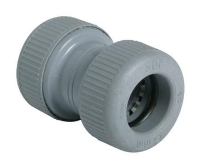 10mm Grey Push Fit Coupler (Pack of 5)