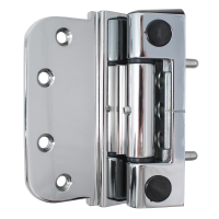 Fab &amp; Fix Haven Intelligent Strength 3D Adjustable Composite Hinge - Chrome, 4R16